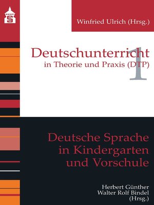 cover image of Deutsche Sprache in Kindergarten und Vorschule